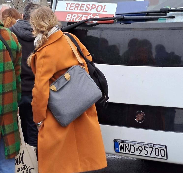 Bus vers le Bélarus, depuis Terespol