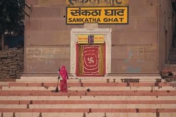 varanasi escaliers india inde 