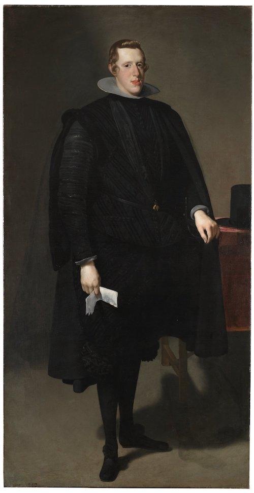 Velazquez, premier portrait du jeune roi philippe iv