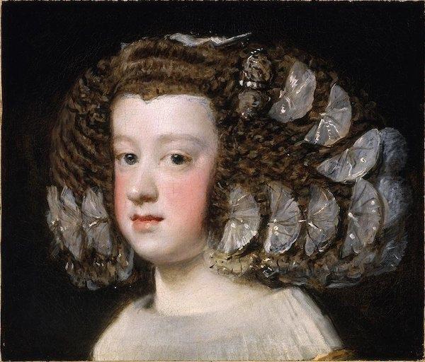 Velazquez, portrait de l'infante marie therese, future reine de france