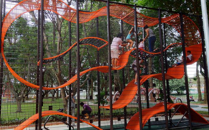 Vertical 'Wallholla' Playground, Bishan, 2012, Credit to Housing & Development Board