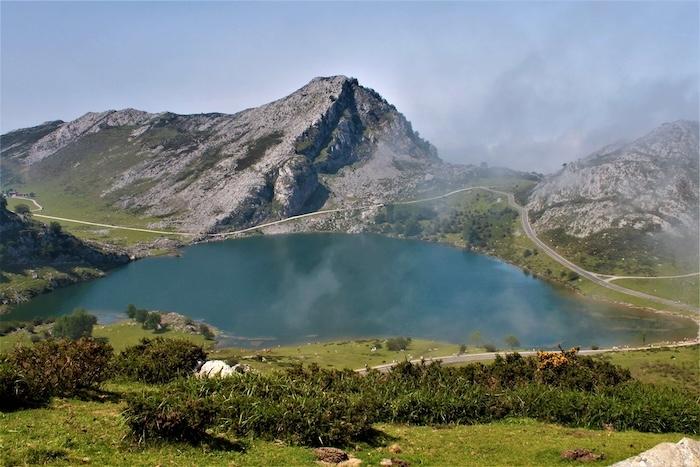 lac de Covadonga en Asturies