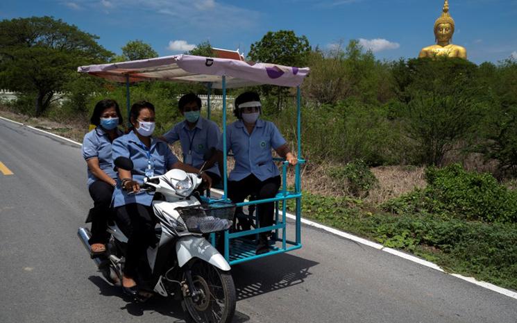 Volontaire de sante en Thailande