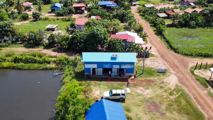 Water Kiosk vu d’un drone (crédit : 1001fontaines)