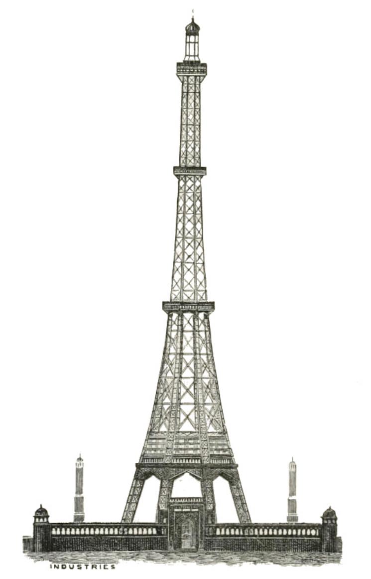 Tour eiffel Londres Edward Watkins projet