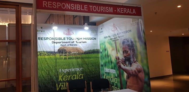 Le stand du Tourisme durable lors de la 11e édition de Splash à Wayanad