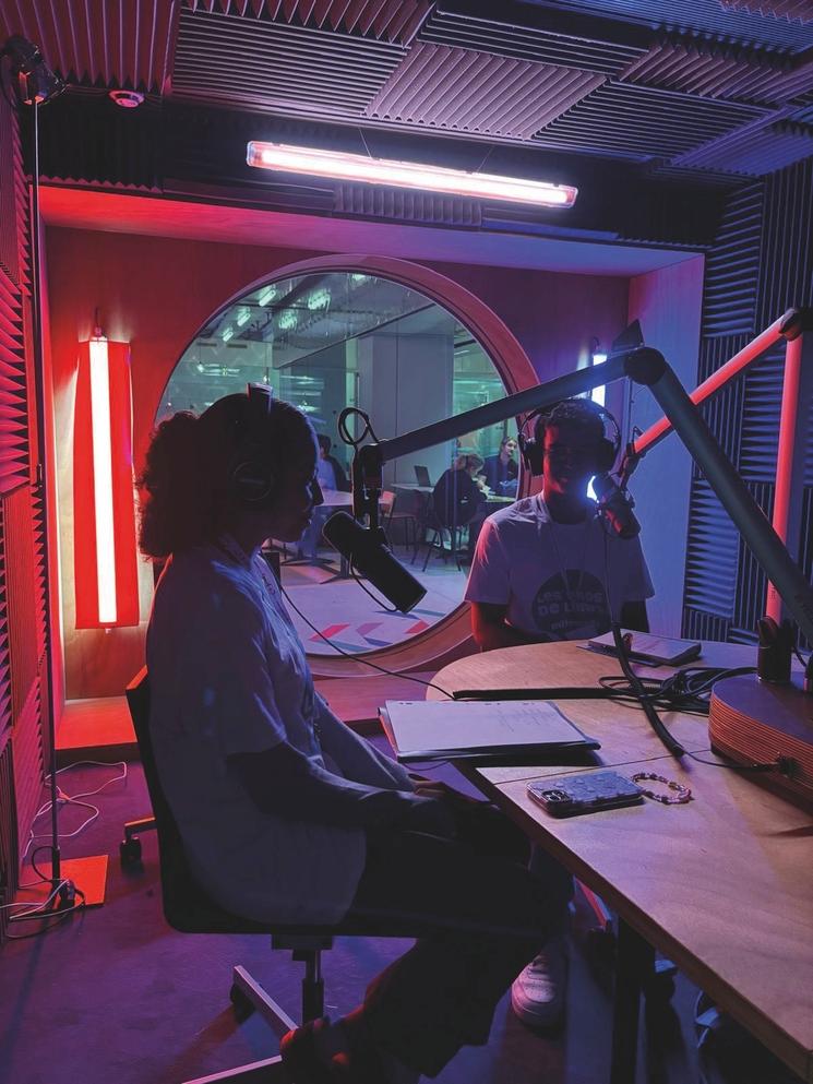 la web radio dans des établissements mlfmonde 