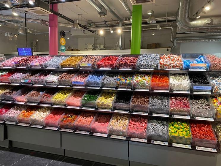 rayon bonbon godis magasin suède supermarché courses lördagsgodis