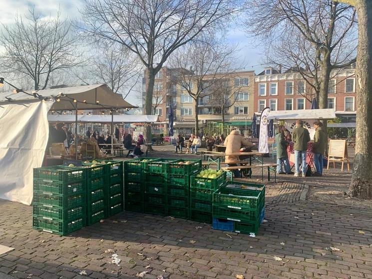 Le marché en hiver (Photo: Emma Dailey)