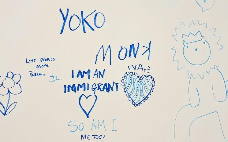 yoko ono immigrant