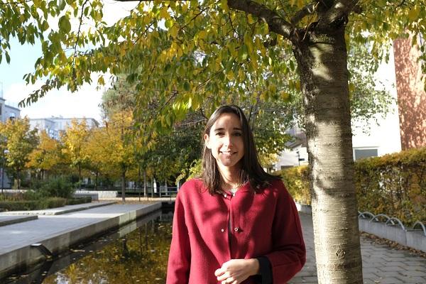 Brune Poirson en visite à Stockholm. le 19 octobre dernier