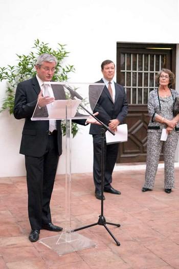 Cédric Prieto, Consul Général de France à Madrid pendant son discours