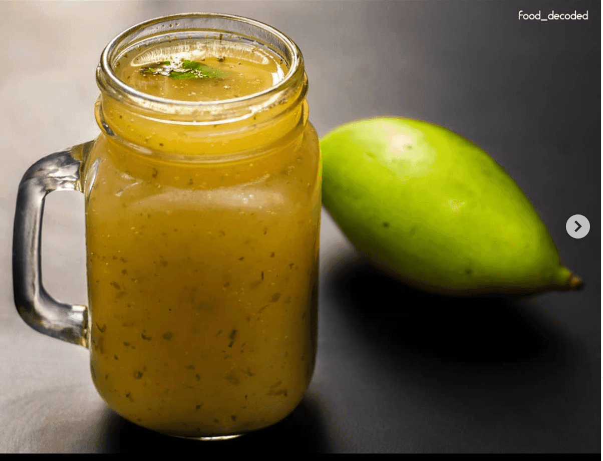 Mangue recette aam panna