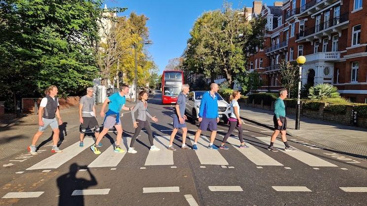 Your Running Guide à Abbey Road (Crédit : JB. Magnat)