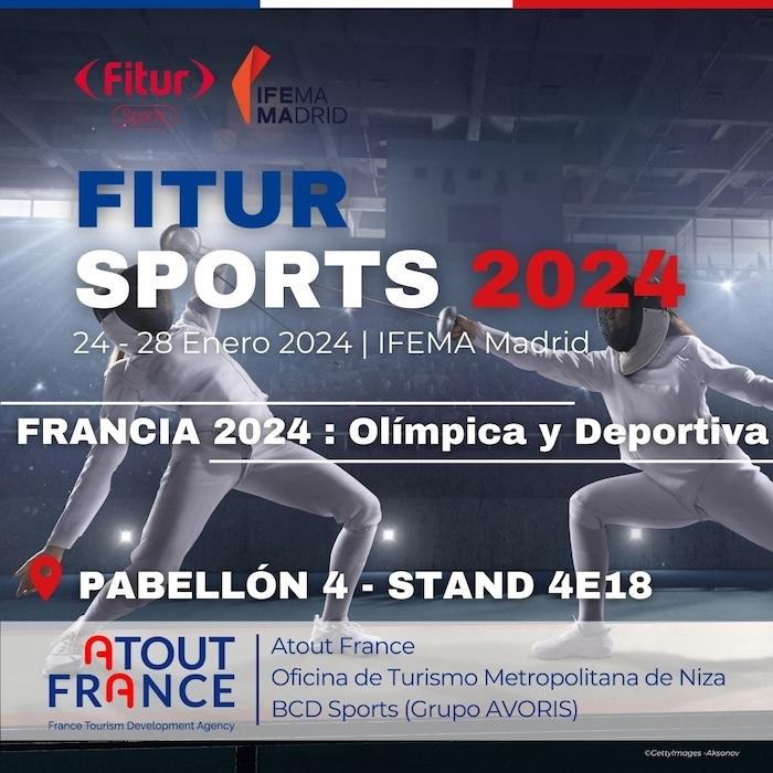 affiche atout France pour JO Futur