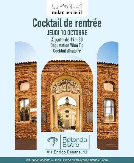 affiche cocktail rentrée