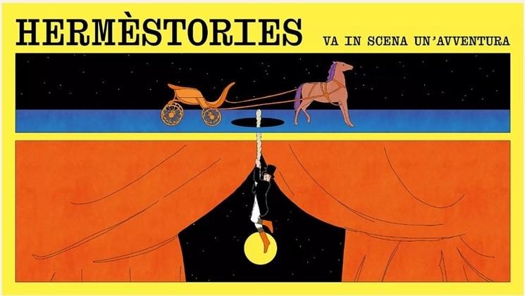affiche spectacle Hermèstories