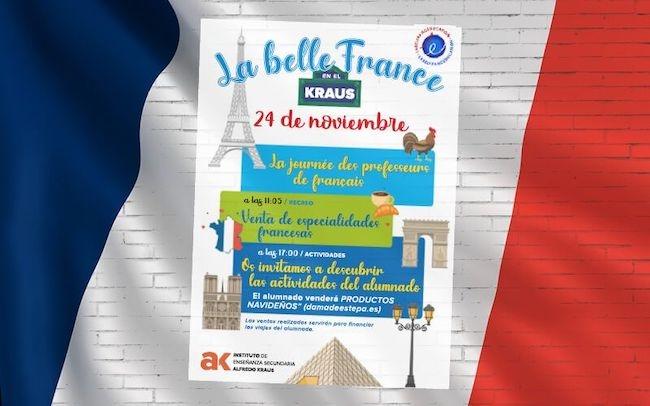 affiche avec écrit la belle france