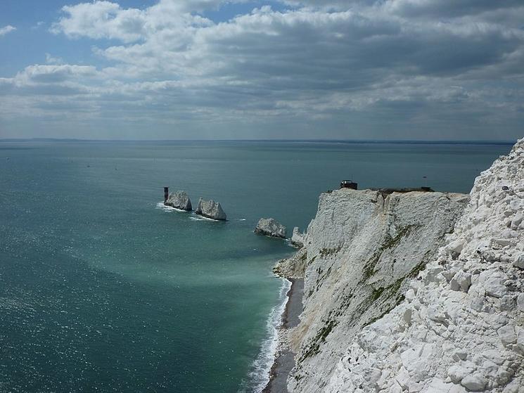 Les aiguilles de l'île de Wight