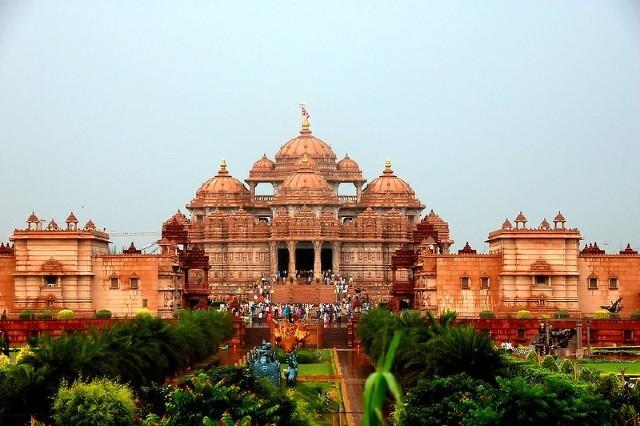 temple Akshardham à Delhi