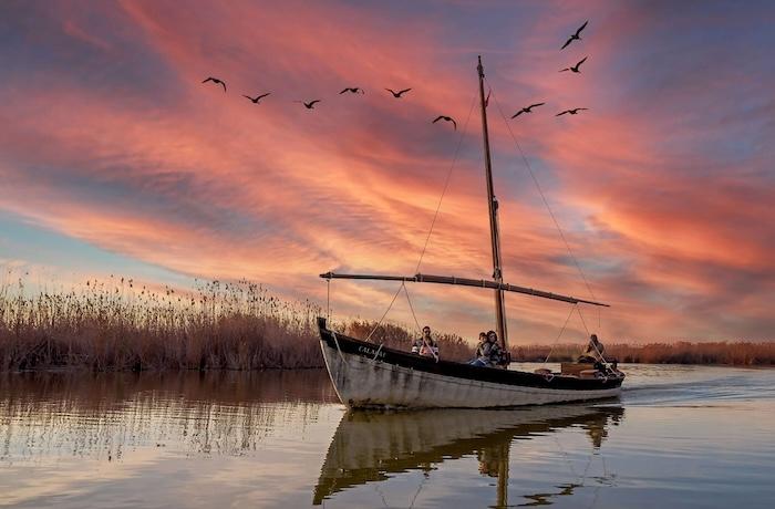 barque sur l'albufera