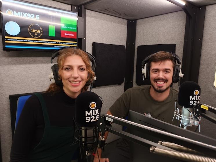 Alexia Bernas et Pablo Tulik de la Compagnie de théâtre Sandrine Chapus