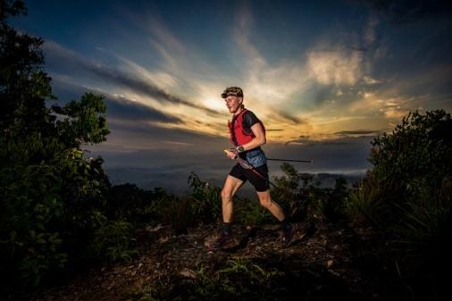 Valentin Orange lors de l'AMAZEAN by UTMB 2023