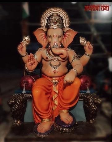 Le Ganesh le plus connu d'Andheri à Mumbai