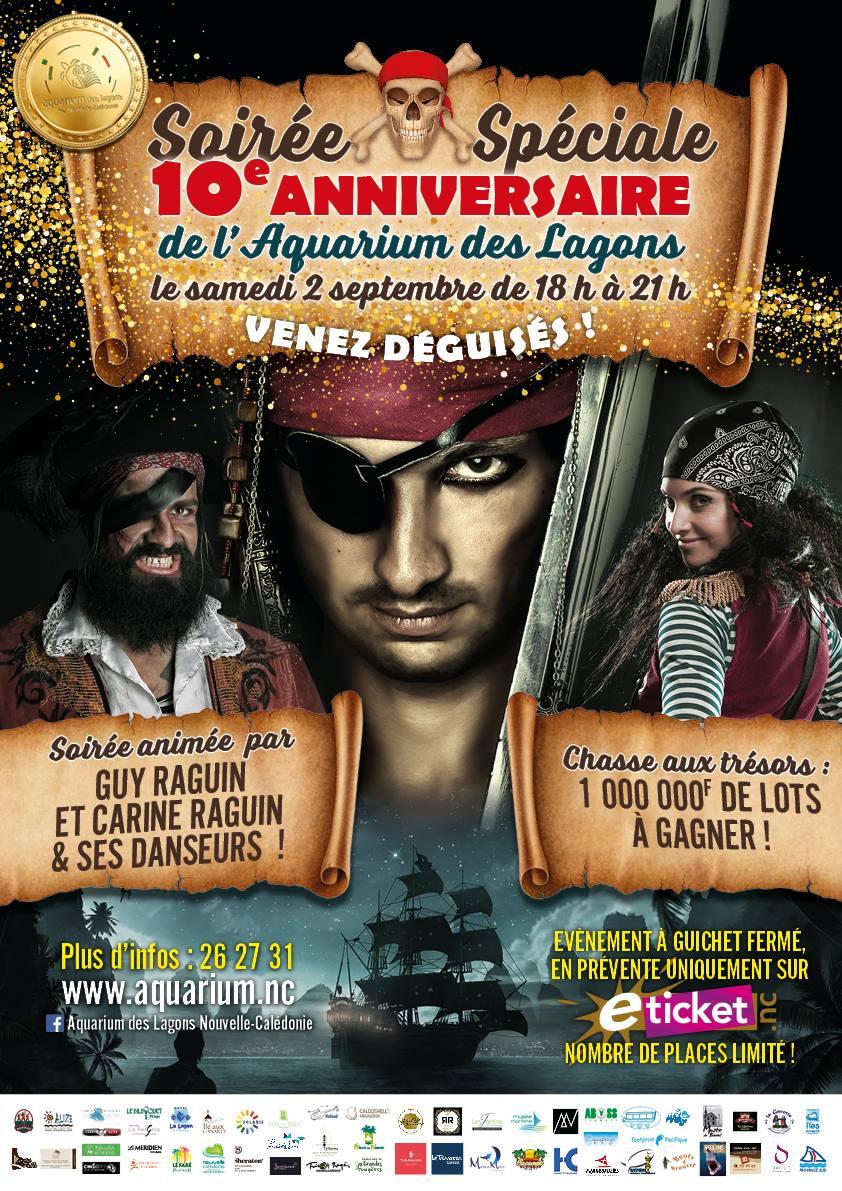 10ème anniversaire de l'Aquarium des Lagons