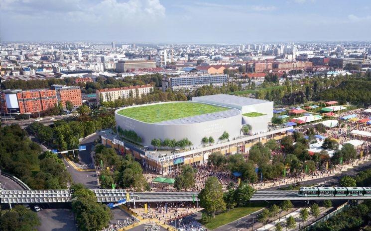 arena porte de la chapelle jo