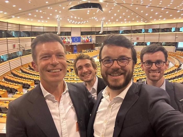 arthur delaporte et stephane vojetta au parlement europeen