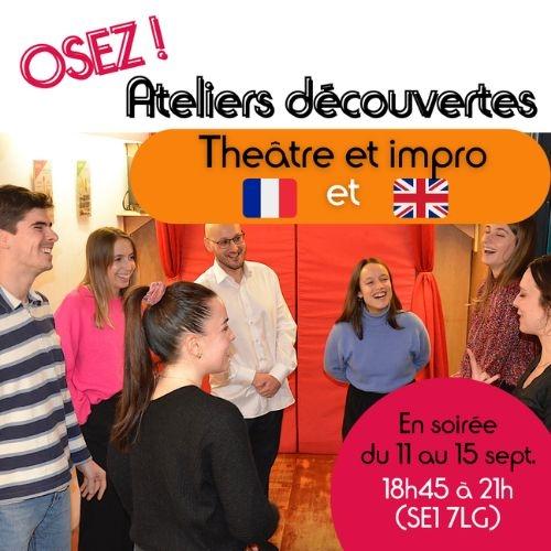 ateliers découvertes actin