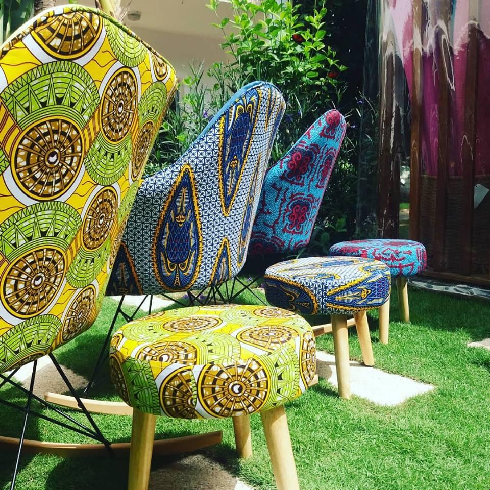 atmoshpère décoration dakar fauteuil tabouret idée cadeau dakar sénégal