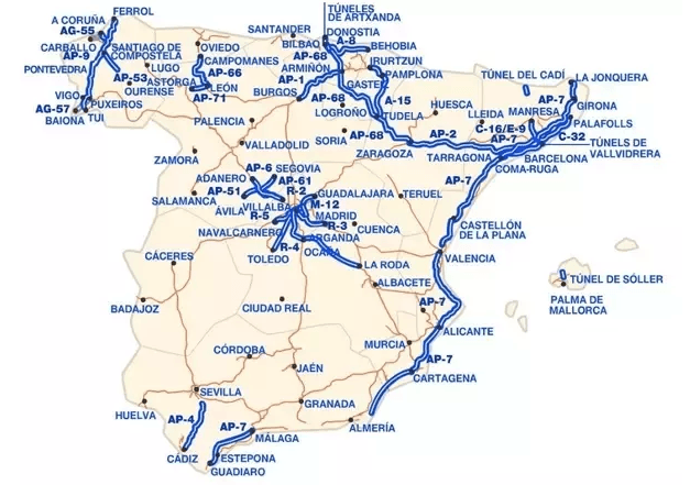 autoroutes payantes espagne