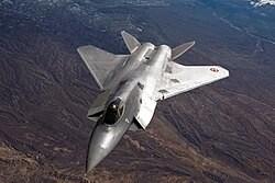 Artist's illustration of the aircraft in flight, after the project as of 2022 – source wikipedia