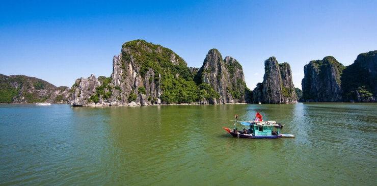 La baie d’Ha Long