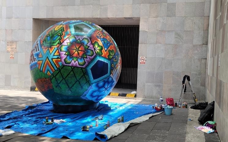 ballon géant.