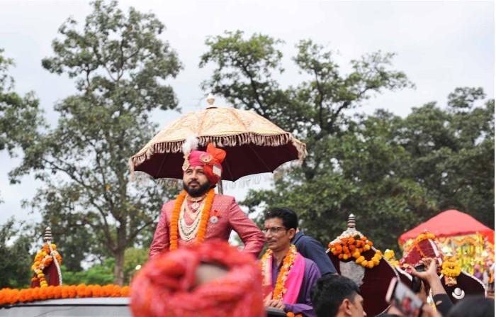 Le roi du Bastar dans le Chhattisgarh