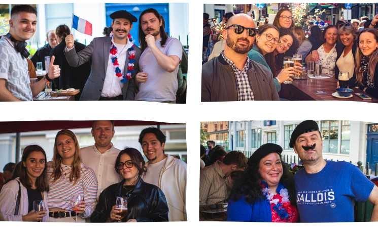 participants au Bastille Day de Dublin