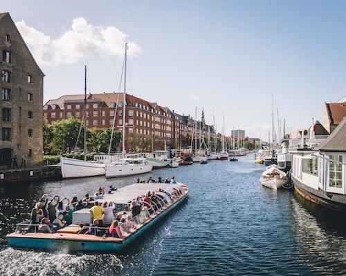 bateau mouche canaux Copenhague 