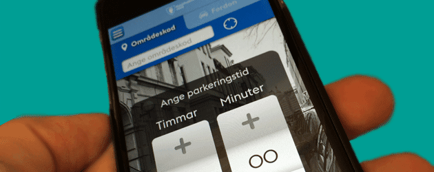 Betala P application Stockholm