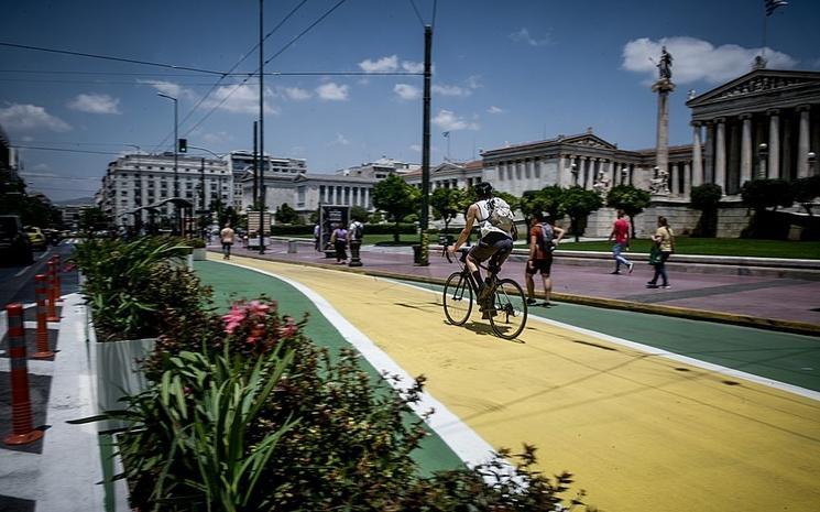 le vélo a Athènes