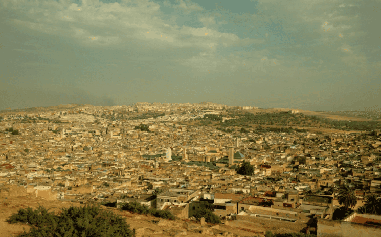 Vue panoramique depuis Borj Nord 