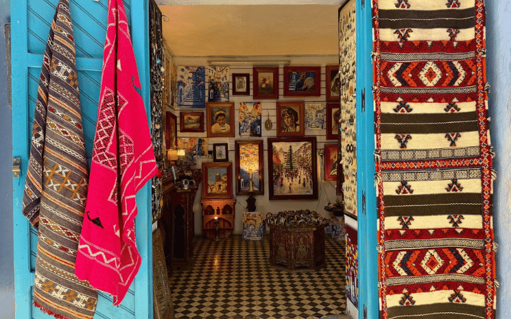 Boutique artisanale de Chefchaouen © Pauline Deprez