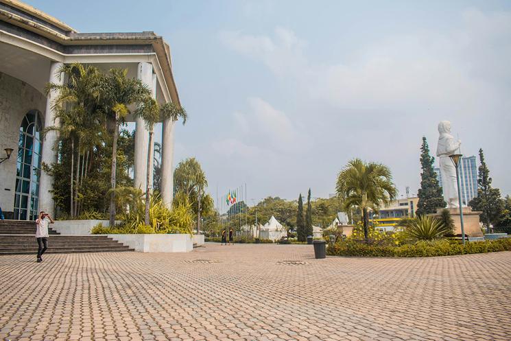 Paysage de ville à Brazzaville