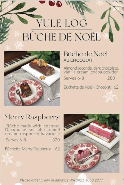 buche Noel levant