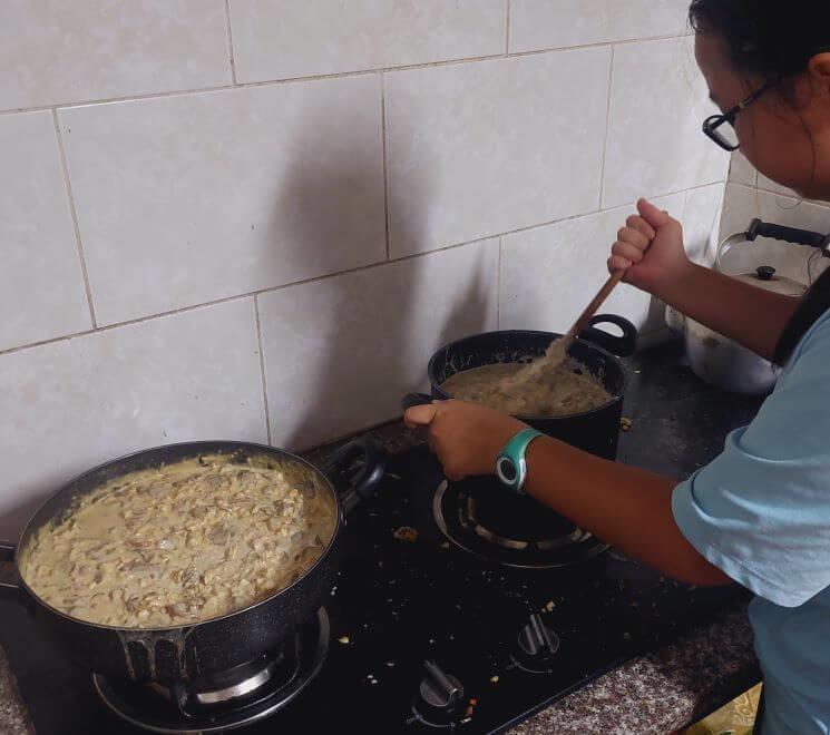 camp AEFC - cuisine française