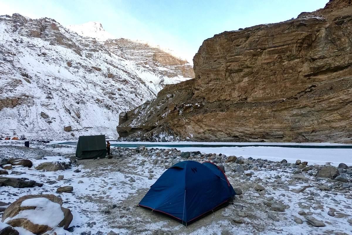 campement trek inde hiver ladakh