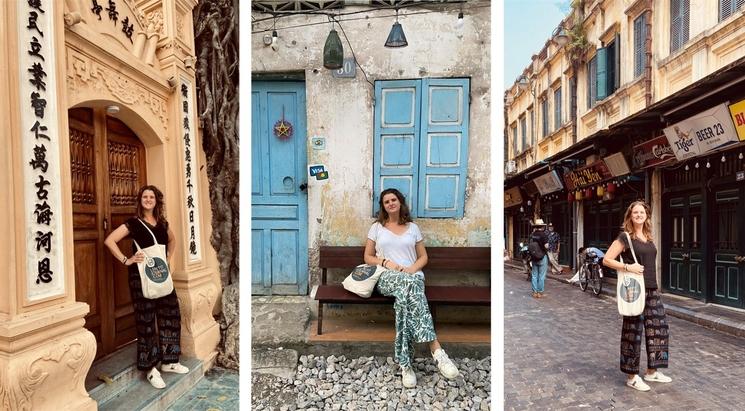 Capucine  Canonne correspondante à Hanoï