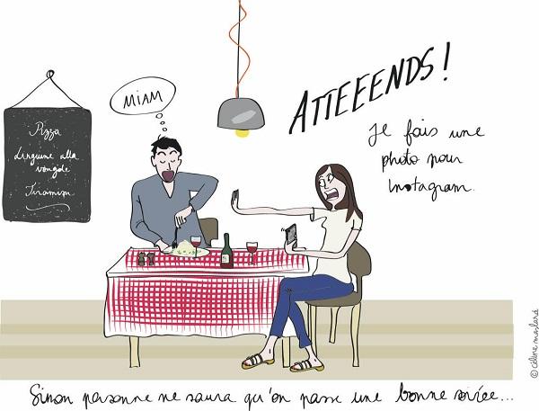 céline cire, dessin, humour, féminin, illustration, blogueuse, Dubai, Johannesburg